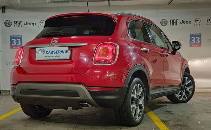 Fiat 500X cena 51900 przebieg: 88693, rok produkcji 2015 z Kleszczele małe 137